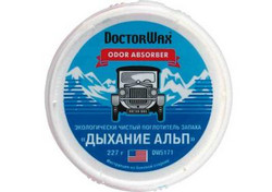 Doctorwax Экологически чистый поглотитель запаха "Дыхание альп", Для салона