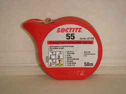 Loctite Герметизирующая нить для газа и питьвой воды, 50 м., Герметик