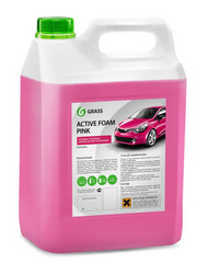 Grass Активная пена «Active Foam Pink», Пена для мытья