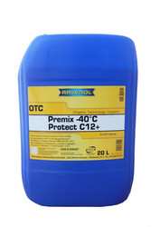 Ravenol �������� ������� � ����. ���� OTC Organic Techn.Coolant Premix -40�C (20�) 20�. | ������� 4014835755529