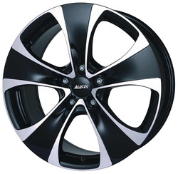 ���� ����� Alutec Dynamite 19/8,5 ET38 Diamant black front polished | ������� WHS057461